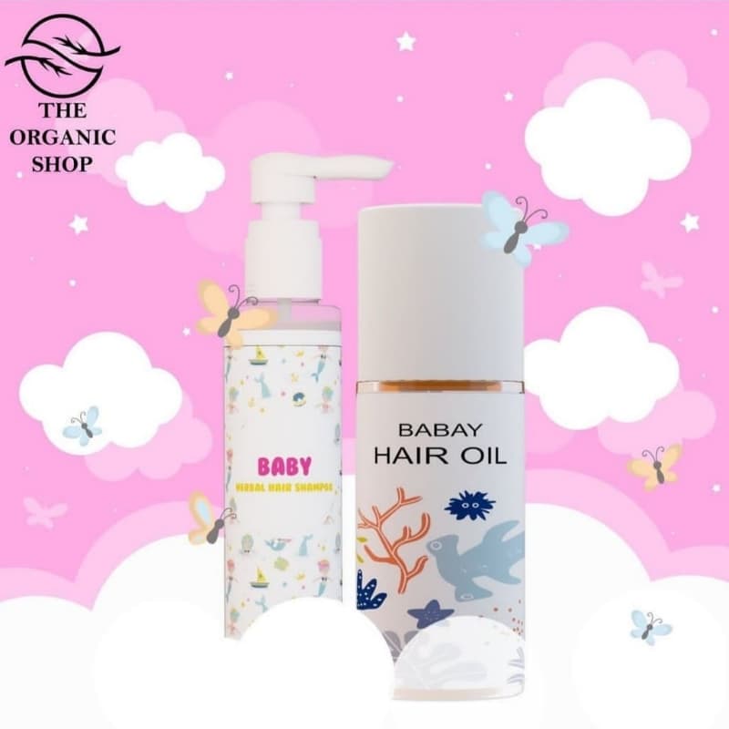 Baby oil & shampoo