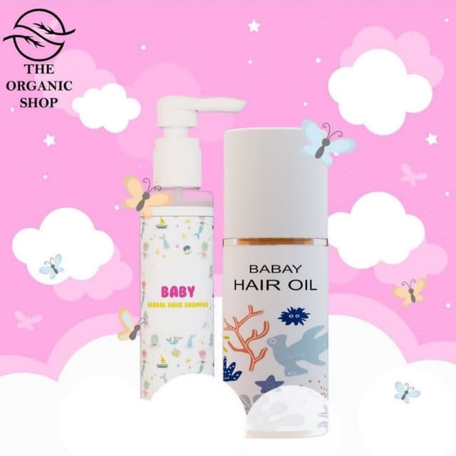 Baby oil & shampoo
