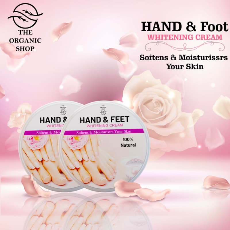 whitening hand & feet cream