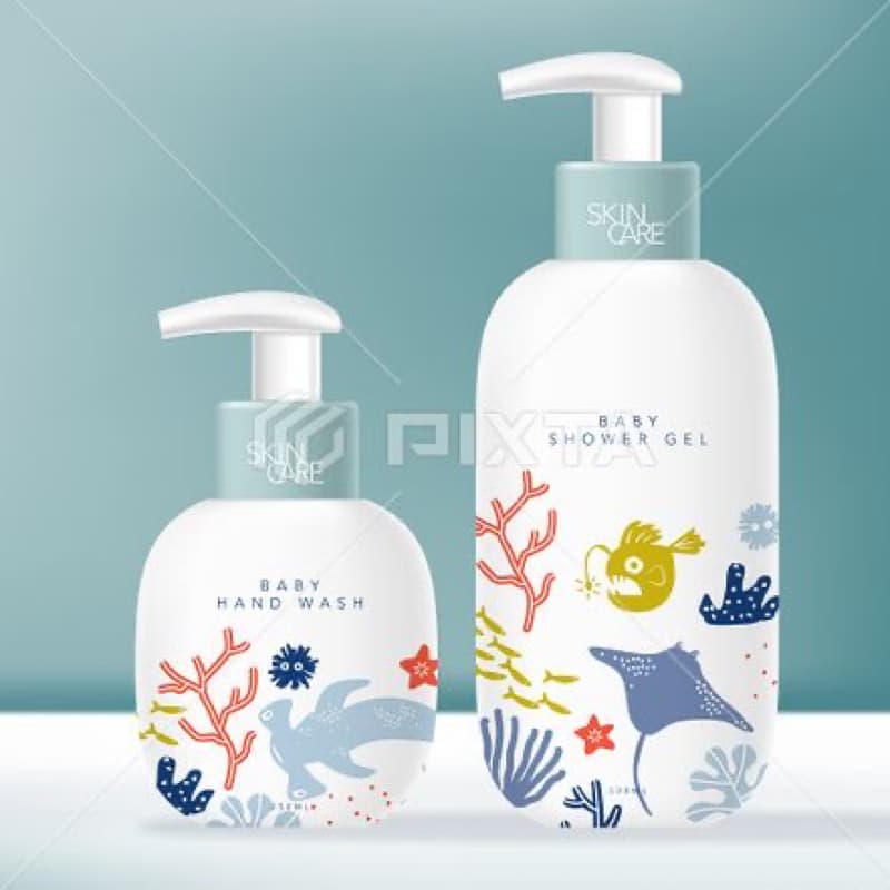 baby hand wash & shower gell