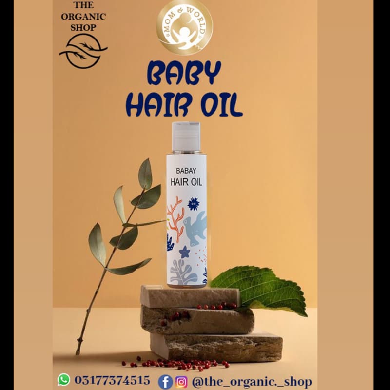 organic baby hair oil